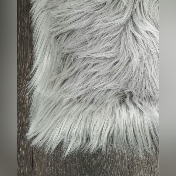 Faux Fur Shag Accent Rug- Nicole Miller - Picture 3 of 14